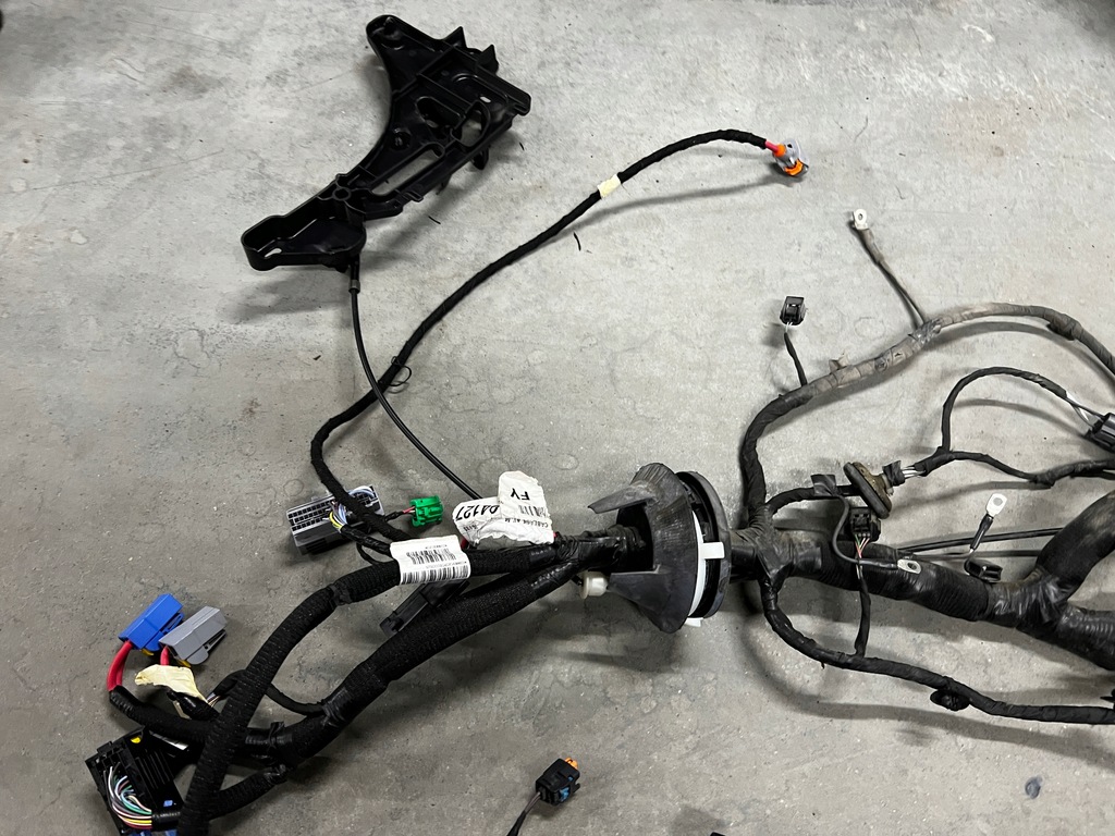 фото №4, Електропроводка джгут панелі консолі салону renault megane iv