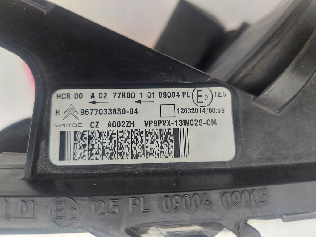 фото №10, Citroen c3 ii lift ds3 лампа права перед передня