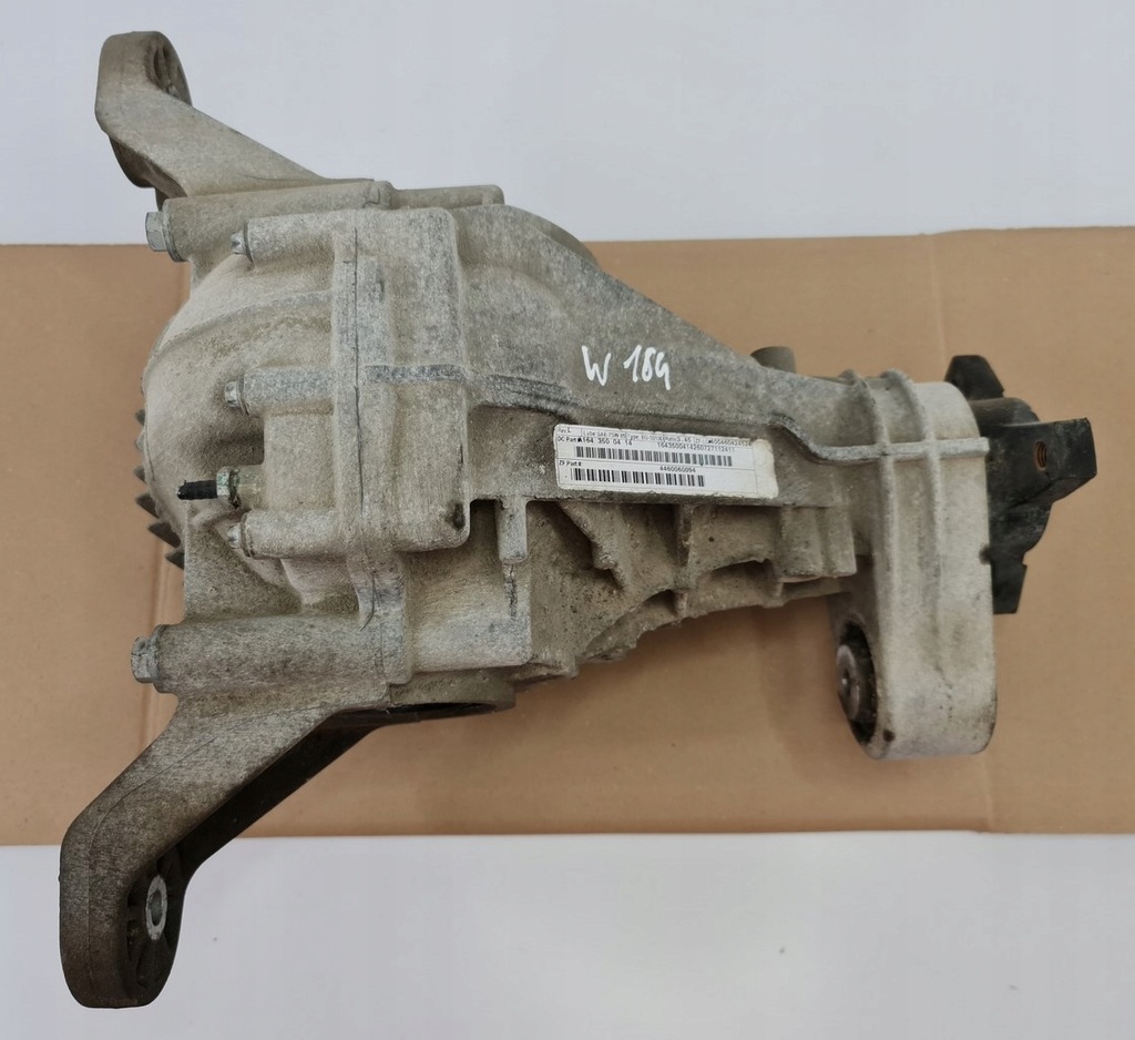 фото №1, Мост дифференциал задняя 3.45 4matic mercedes w164 3.0 cdi