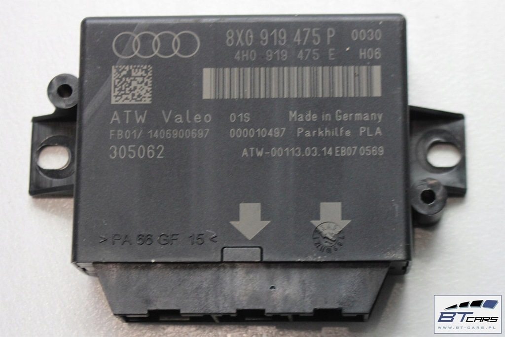 фото №6, Audi q3 модуль блок керування pdc 8x0919475p 8x0919475e паркування parkhilfe 8x0