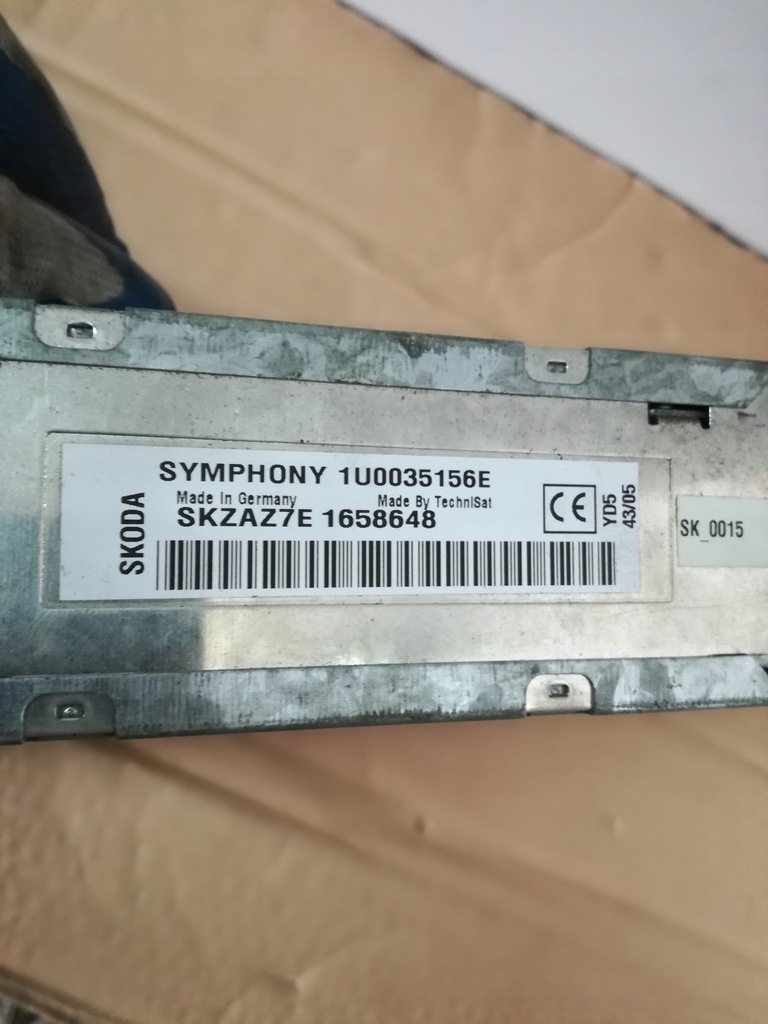 фото №3, Skoda радіо symphony cd 1u0035156e
