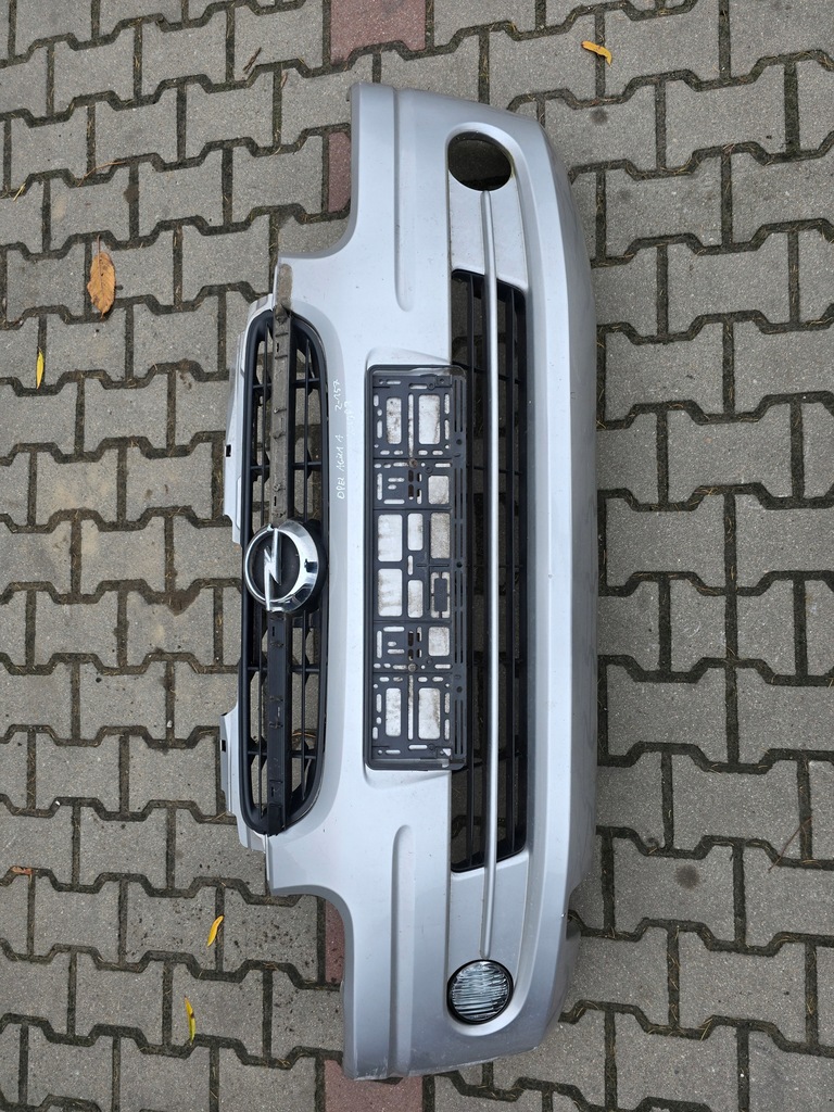 фото №14, Бампер перед передний opel agila a цвет z157- na противотуманные фары