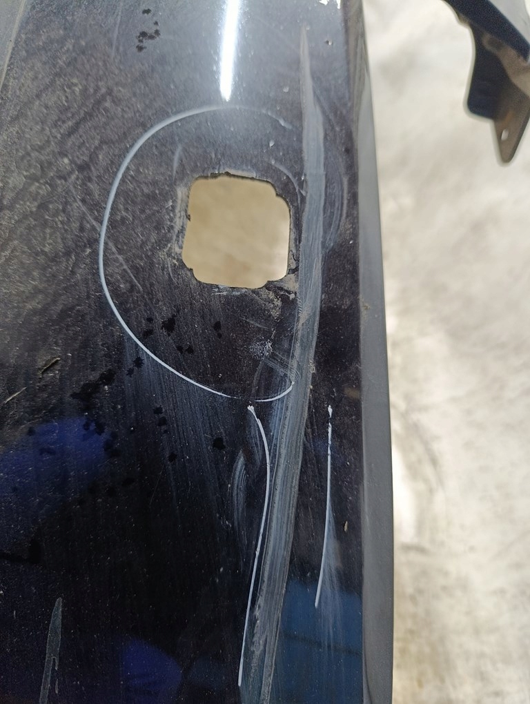 фото №8, Nissan qashqai j10 z11 g бампер перед