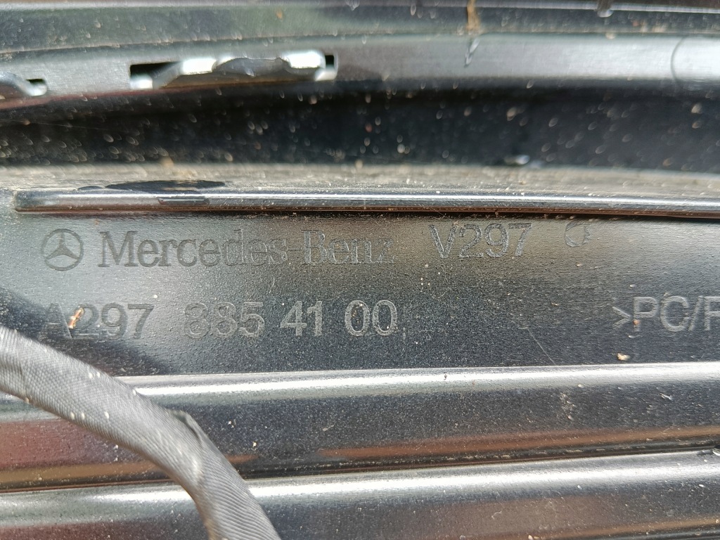 фото №11, Mercedes eqs v297 w297 бампер перед передний kompletny + решётка радиатора pdc usa