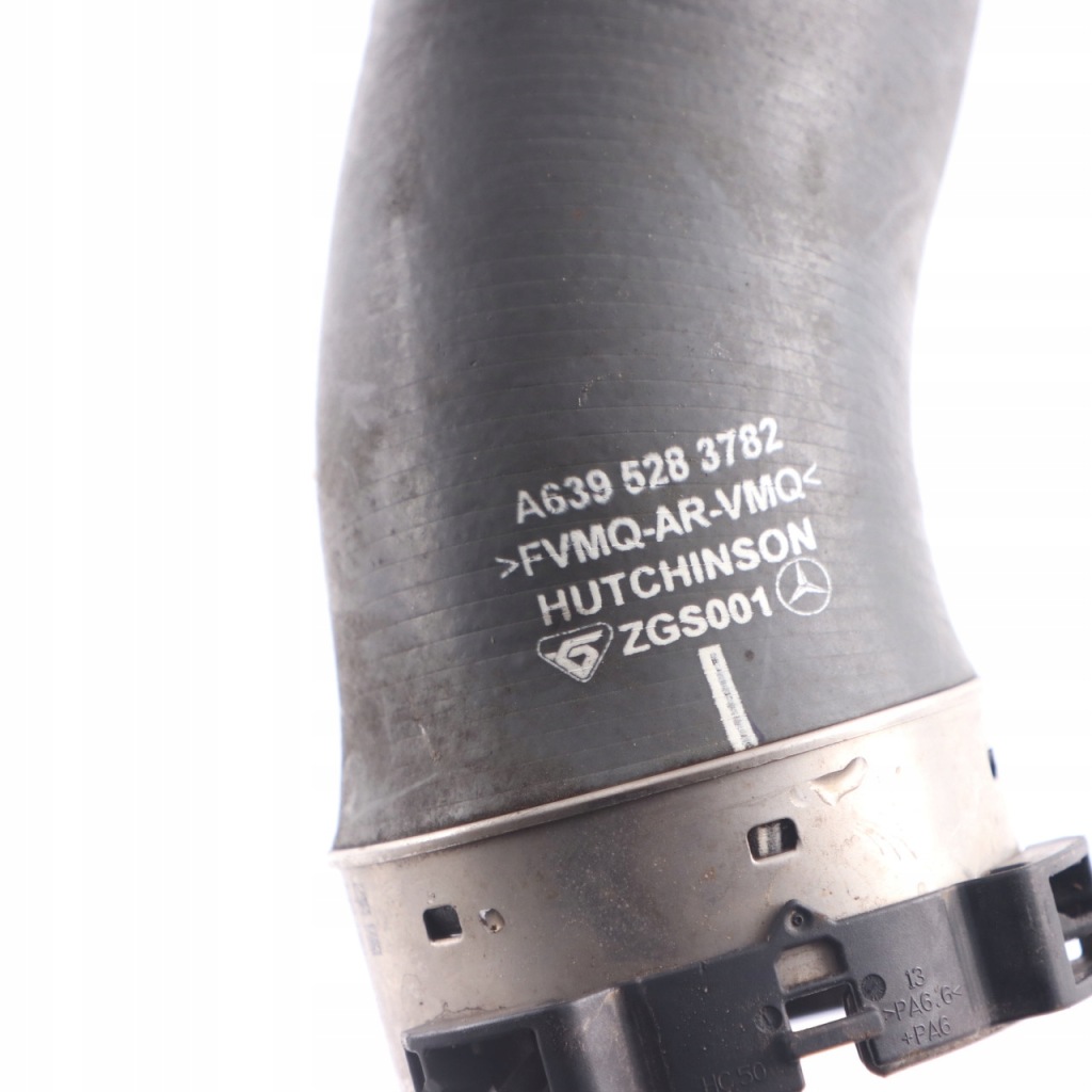 фото №9, Mercedes vito w639 om651 пабтрубок  шланг радиатора воздуха a6395283782