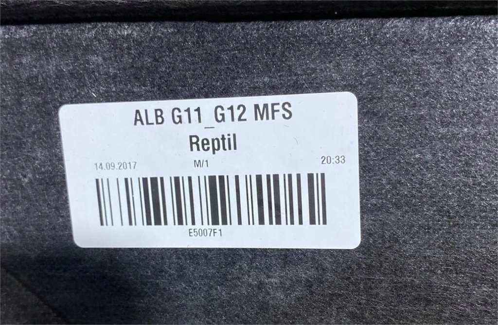 фото №11, Bmw 7 g11 g12 полка задняя багажника