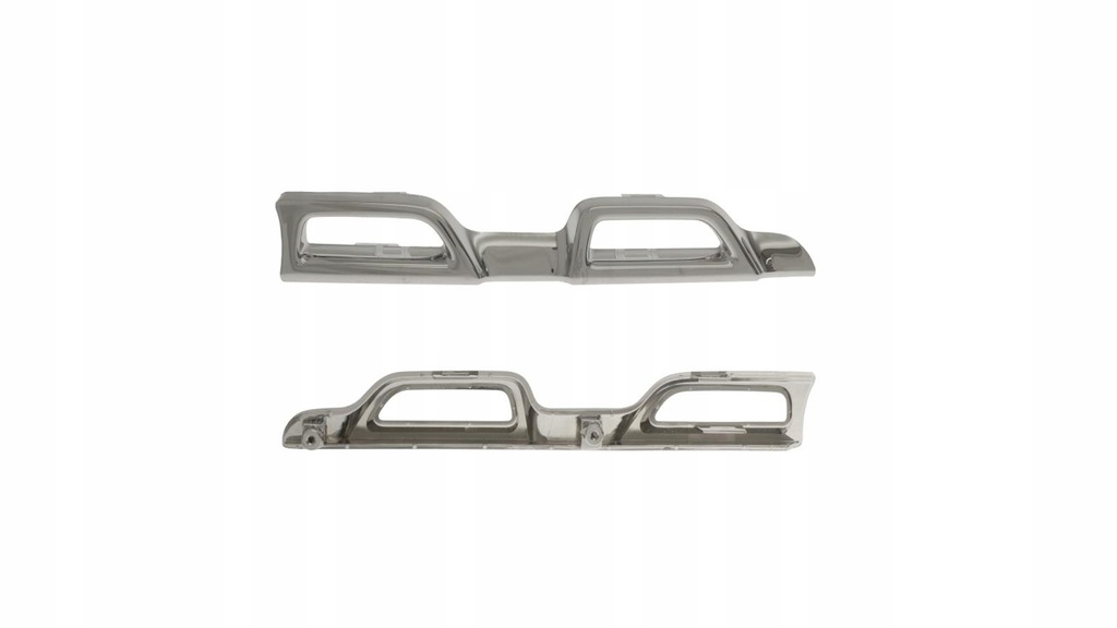 фото №1, Решётка радиатора решётка молдинг решётка правая нижняя хром dacia duster 13-