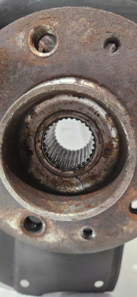 фото №3, Поворотный кулак ступица правый перед renault espace v 14-