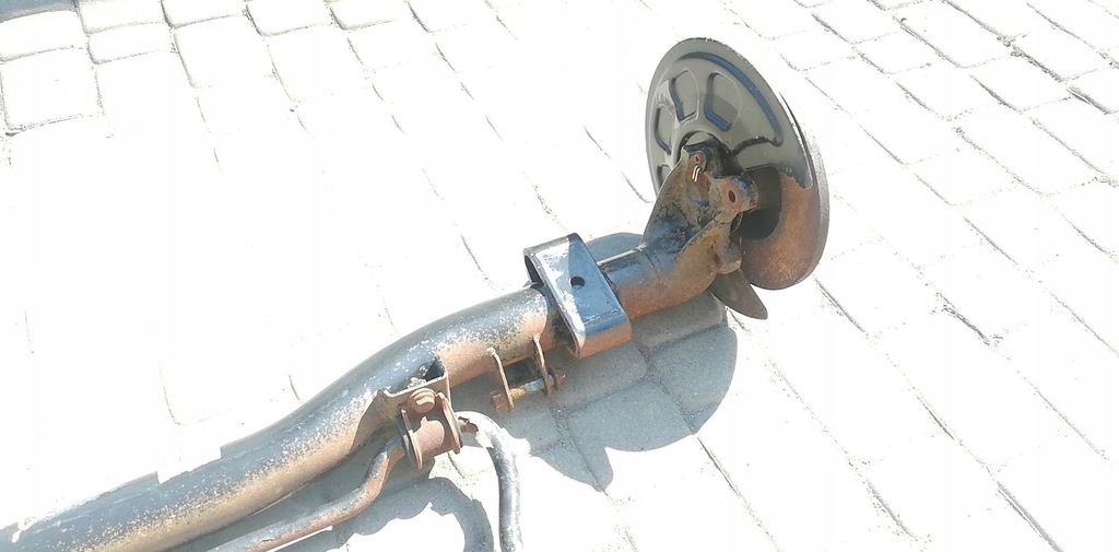 фото №6, Volkswagen caddy iii 2k oś задня балка