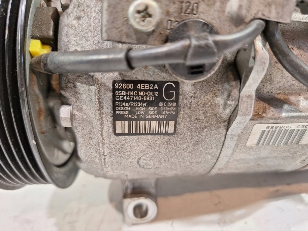 фото №7, Компрессор кондиционера 926004eb2a renault talisman 1.5 dci 15-