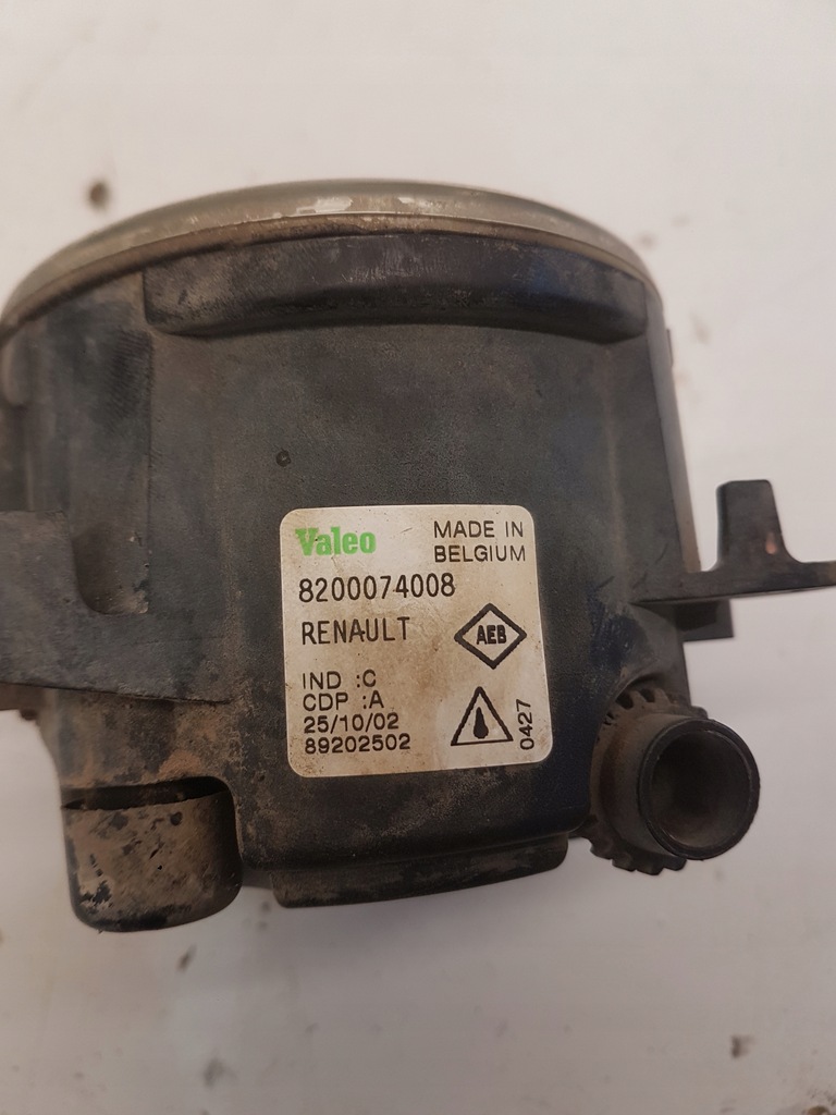 фото №4, Протитуманна фара лівий перед renault sceniic iii 89202502