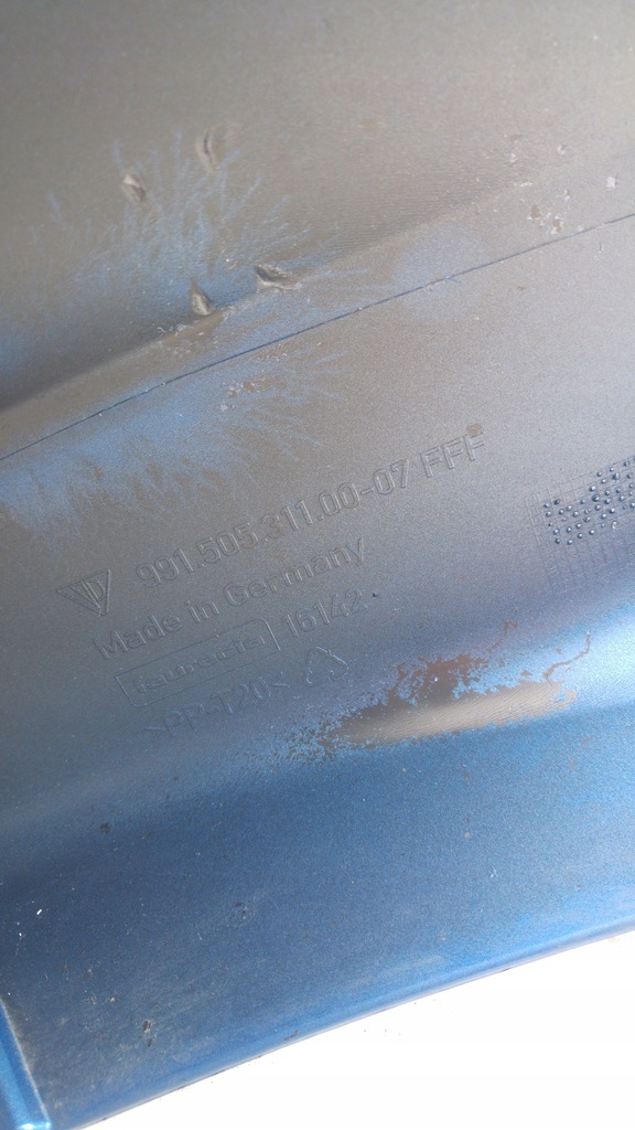 фото №13, Porsche оригинальный номер 99150531100-07 бампер