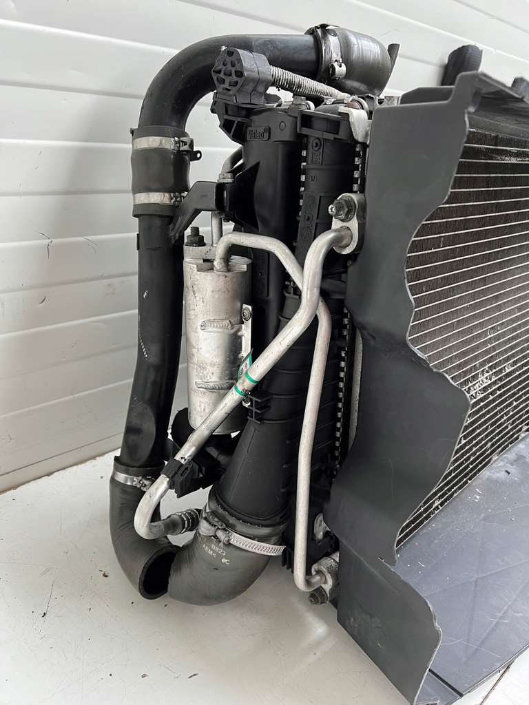 фото №13, Pas передний усилитель радиатор fiat croma ii lift 1.9 дизель механическая коробка передач