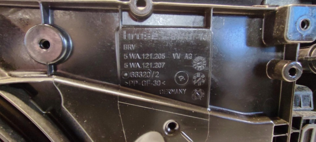 Vw tayron ремінь передній радіатор комплект 1.5 etsi 57l805588h 57l807109a Зі Шроту