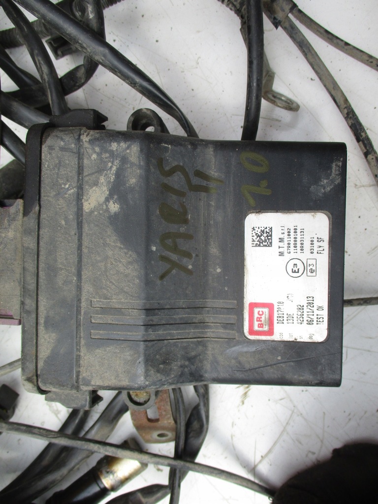 фото №15, Toyota yaris ii 1.0 b електропроводка газова brc