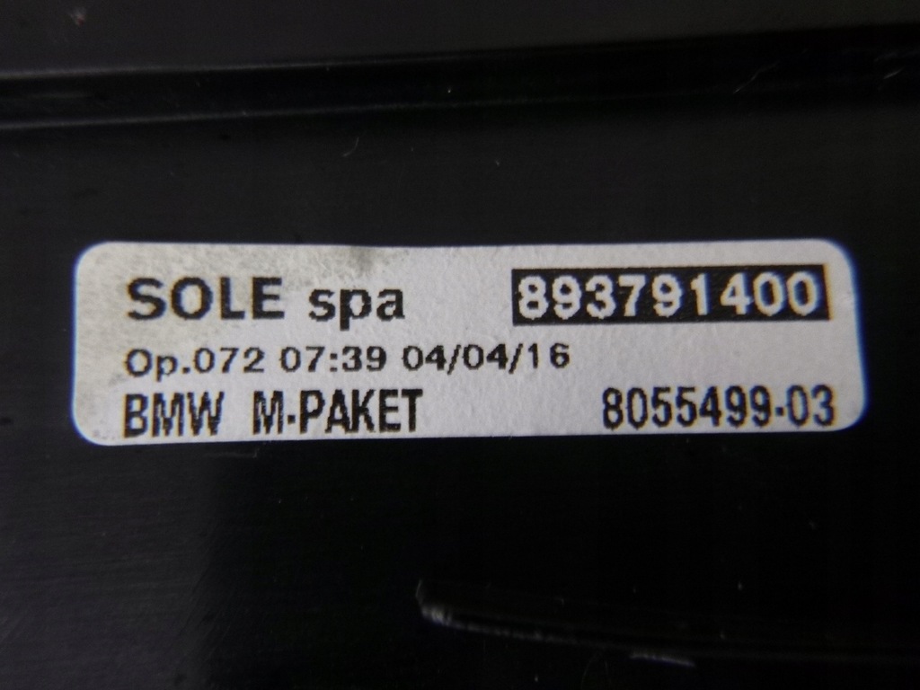 фото №7, Bmw f22 14- coupe молдинг порог левая m-pakiet оригинальный номер