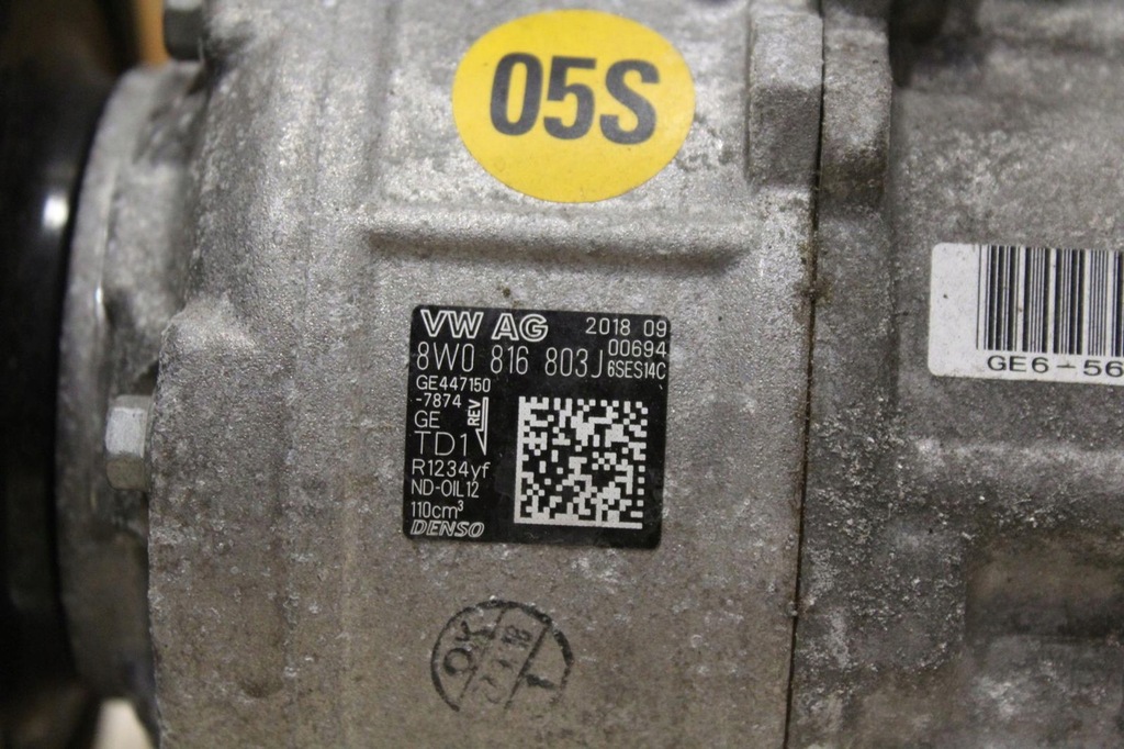 фото №8, Компрессор компрессор кондиционера audi a4 s4 b9 2018 2.0tfsi