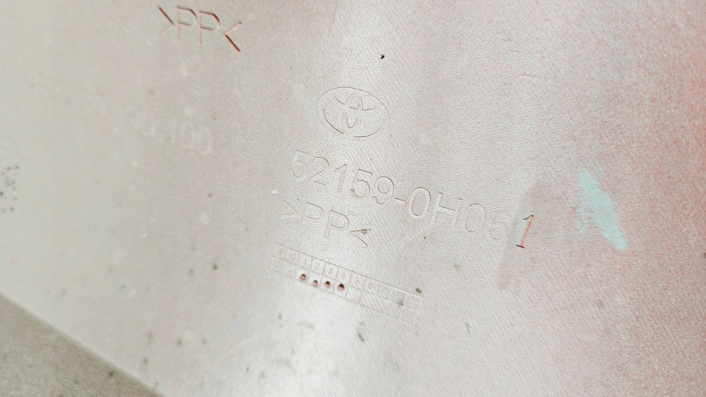 фото №8, Бампер задняя задний toyota aygo ii 2 52159-oh061