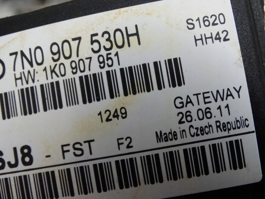 фото №8, Набор стартовый vw golf vi 1.2 tsi 77kw 2011r.