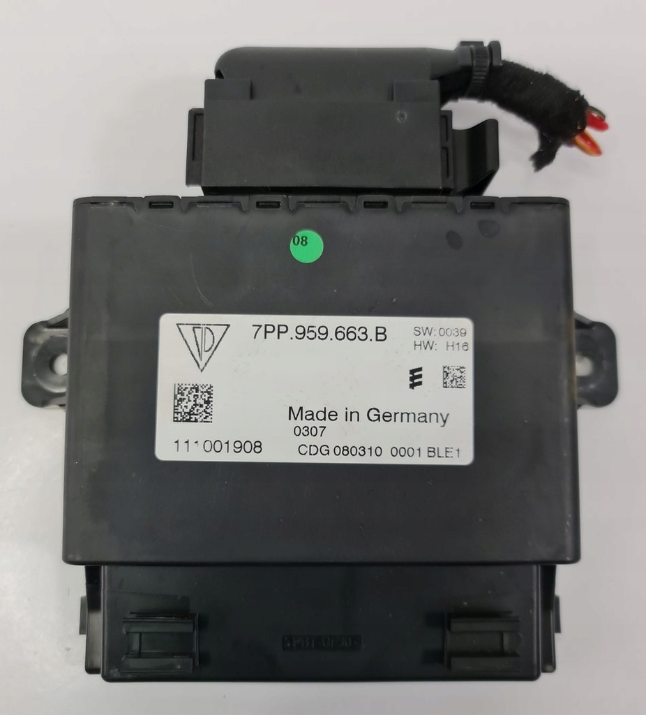 фото №1, Модуль напряжения porsche cayenne ii 7p5 7pp959663b