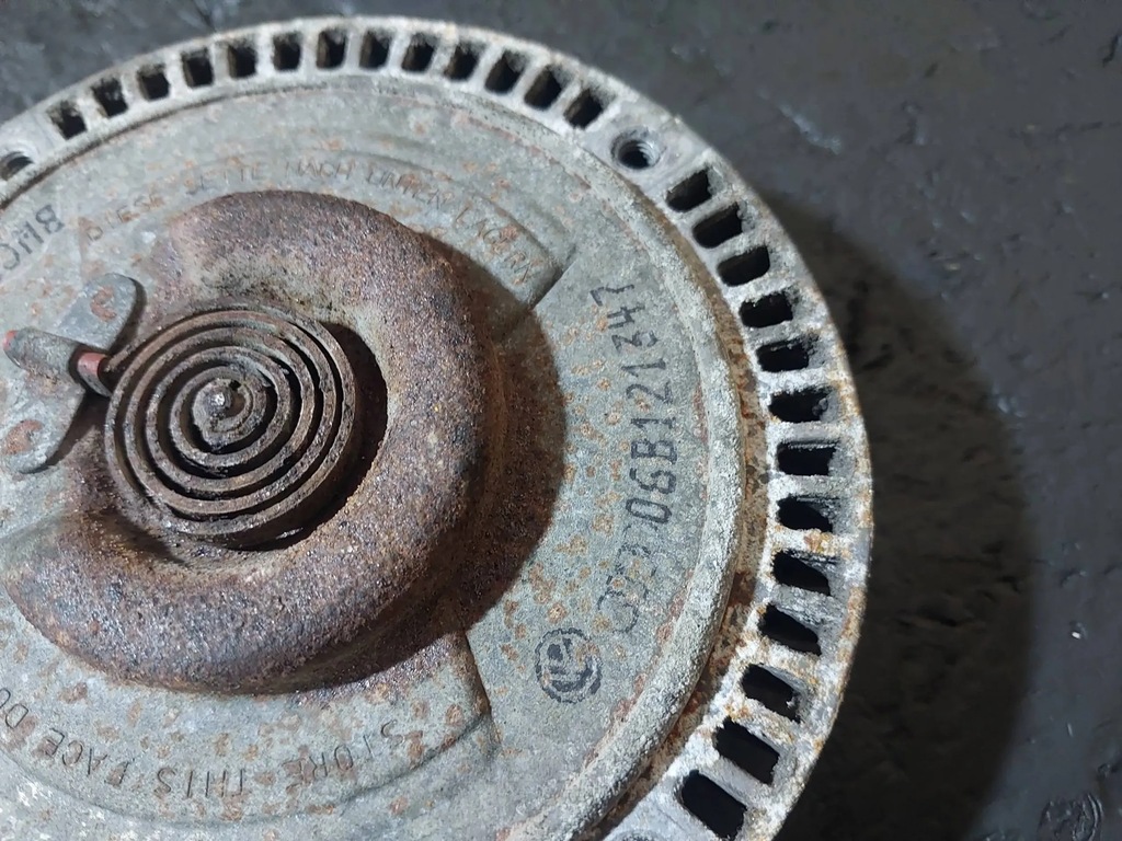 фото №7, Сцепление вязкостная вязкостная муфта vw passat b5 1.8t awt 150km 06b121347