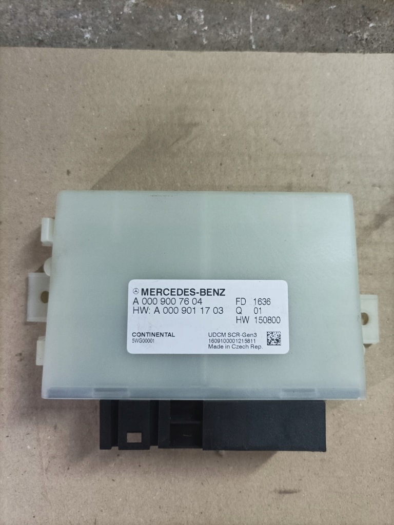фото №1, Mercedes w213 e-klasa модуль блок управления выхлопных газов