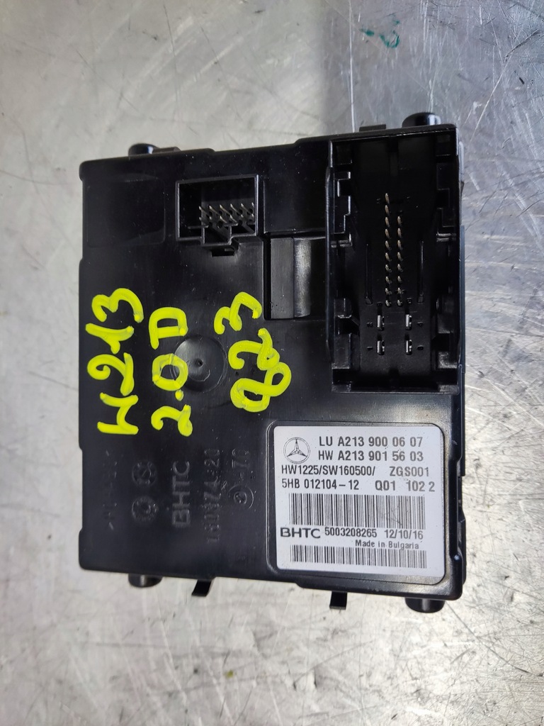 фото №1, Mercedes e klasa w213 модуль блок керування обігрівача a2139000607
