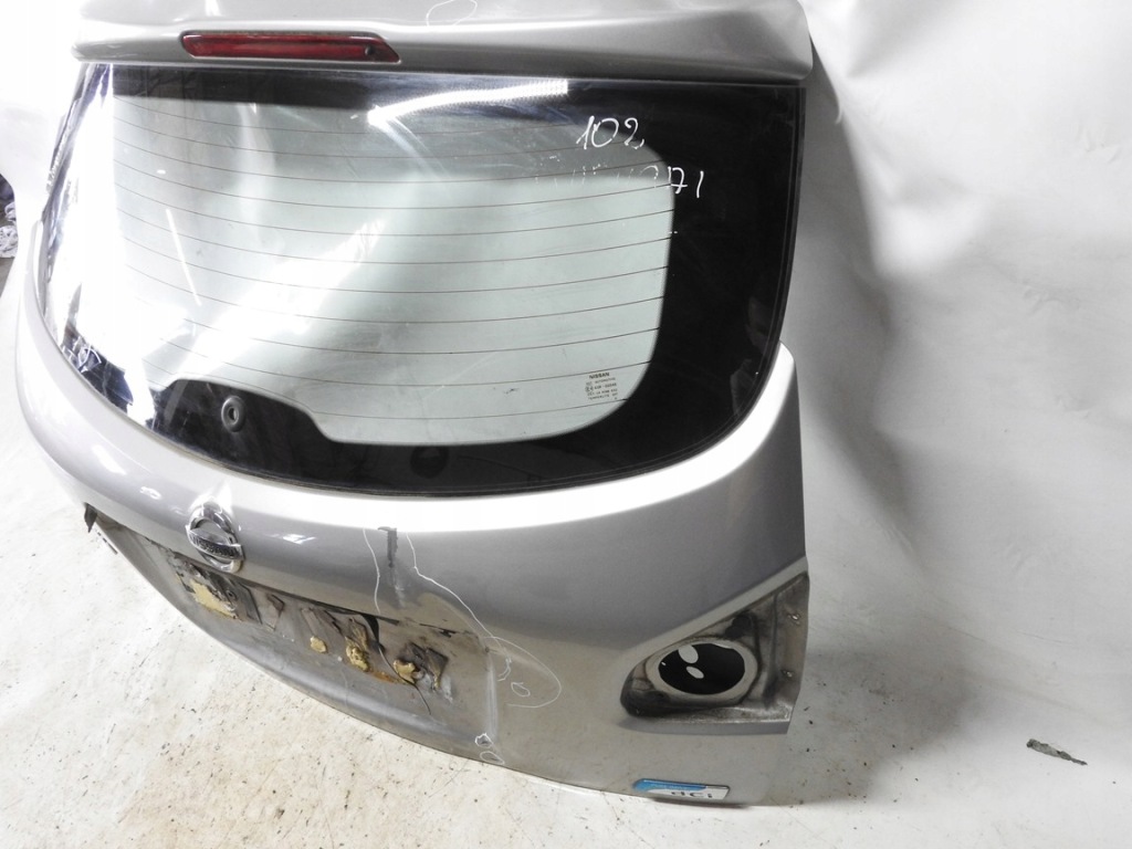Nissan qashqai j10 10-13 рестайлінг  ky0 g кришка багажника багажника з скло в Україні