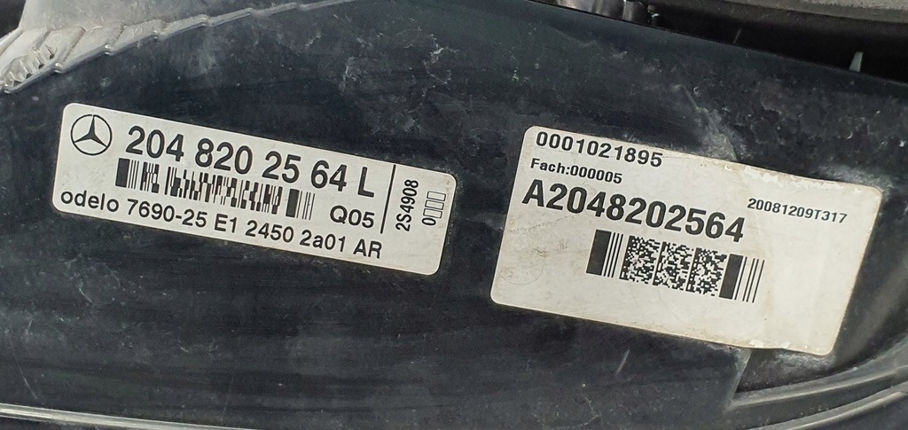 фото №8, Лампа ліва задня mercedes glk x204 a2048202564 euro