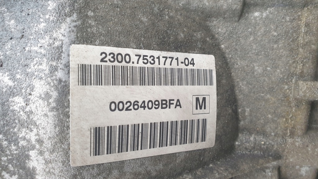 фото №3, Mini r53 r56 1.6 коробка передач передач 7531771 bfa bha