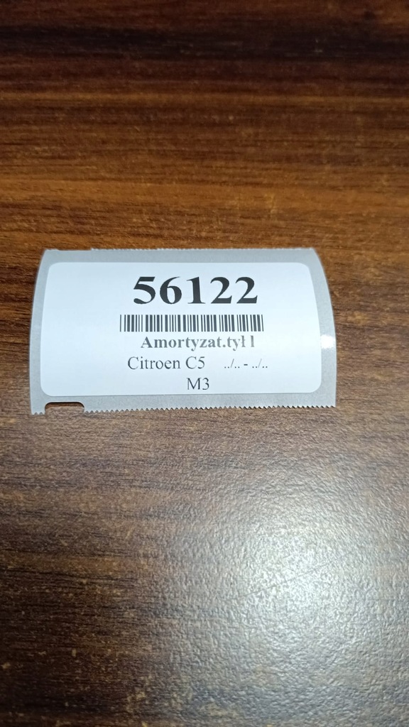 фото №5, Citroen c5 iii 1.6 thp амортизатор лівий задня