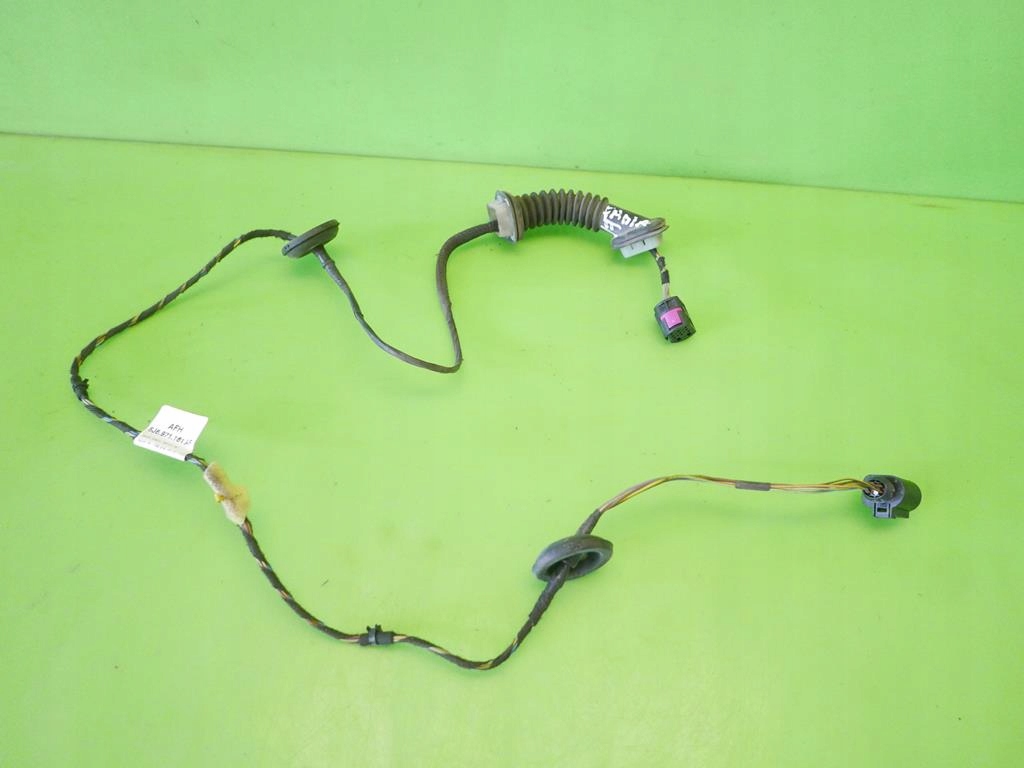 фото №1, Жгут электропроводка левая задняя skoda fabia ii 5j 06-10