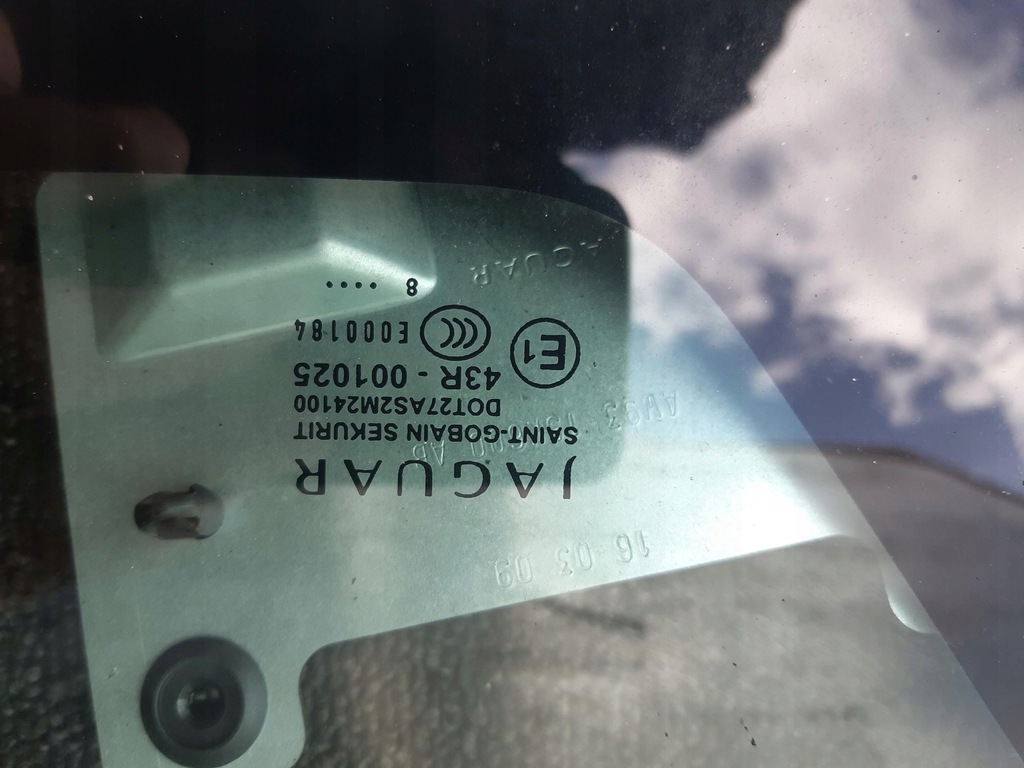 фото №6, Стекло кузовная левый задняя jaguar xj x351