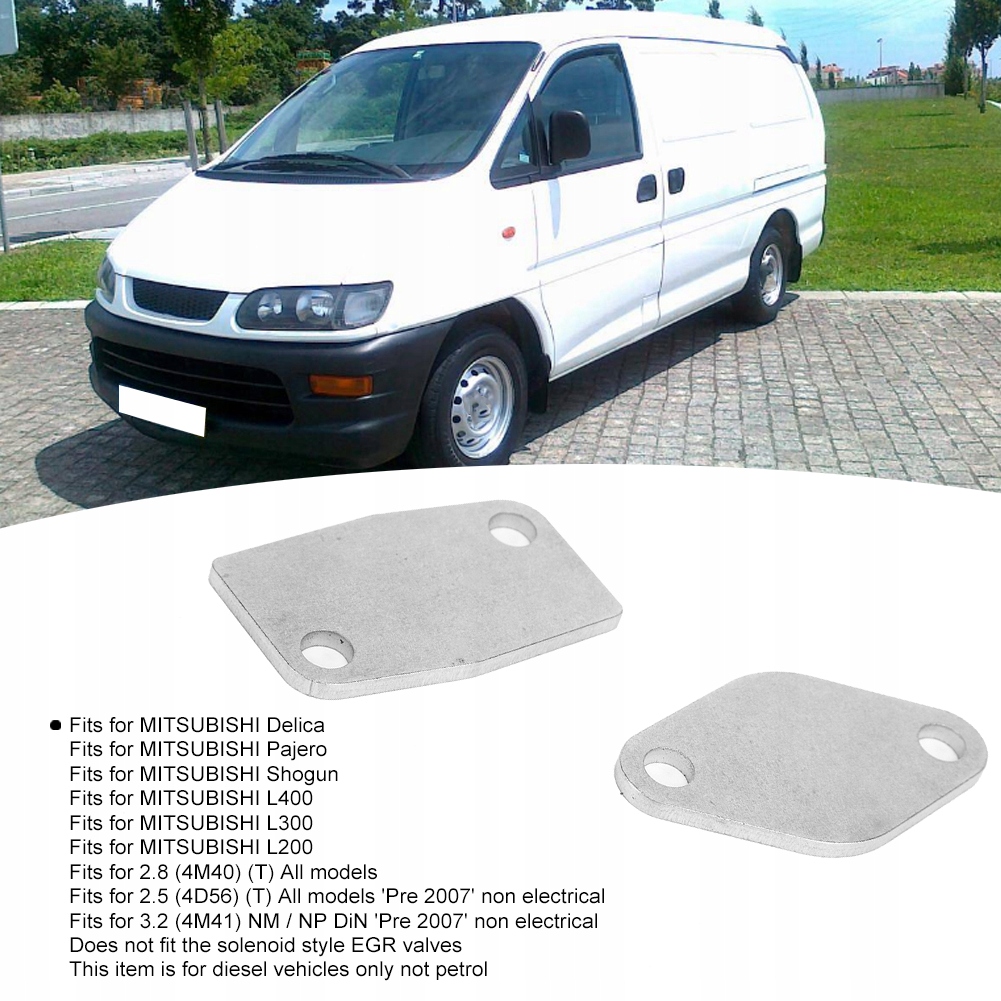 фото №7, Заглушка egr do mitsubishi delica/pajero