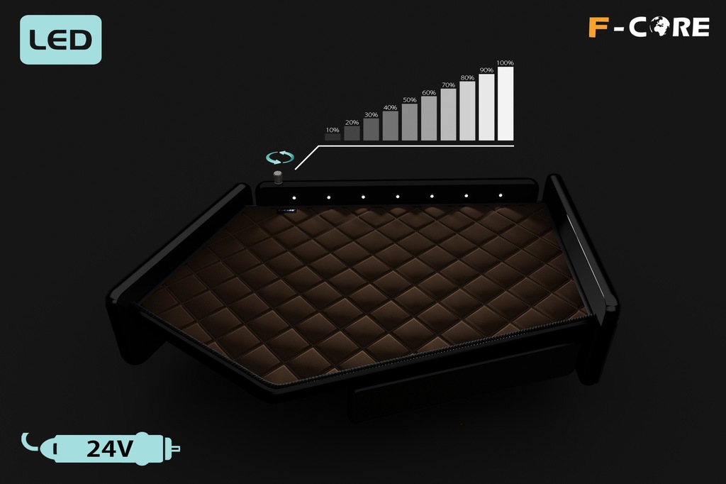 фото №5, Полиця tir volvo fh 4 13-19 прострочена еко-шкіра