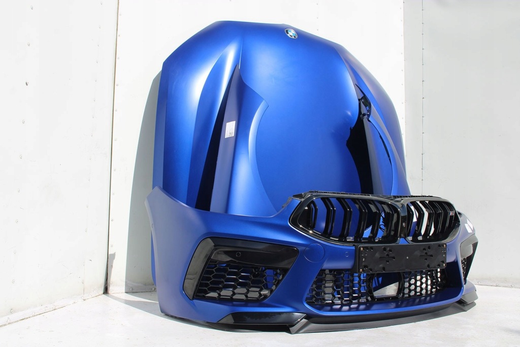 фото №14, Bmw 8 m8 f93 перед капот крылья бампер передний крыло лампа laser 490 s