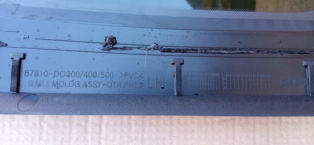 фото №13, Kia ev9 mv 23- скло кузовна бічна лівий задня 87810-do300