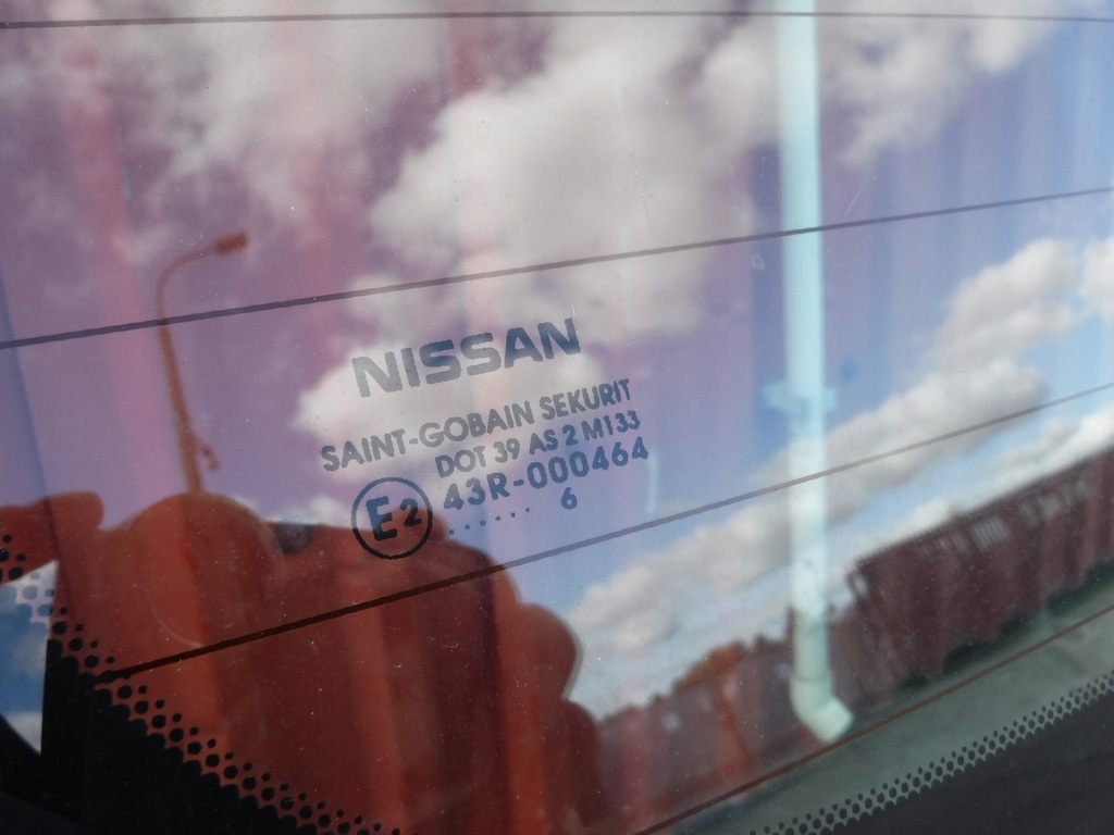 фото №3, Стекло задняя nissan note i
