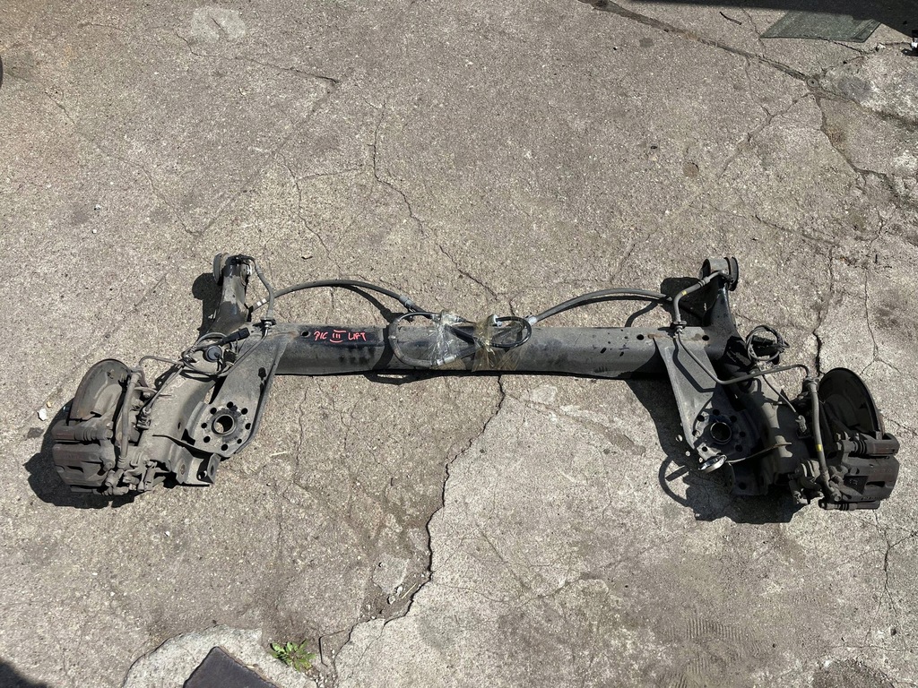 фото №1, Kia picanto iii задняя балка подвеска oś комплектная тормозные диски 2017-