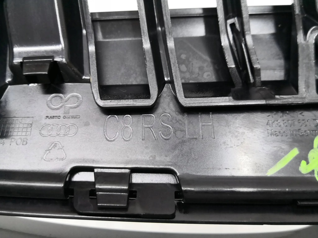 фото №10, Решётка решётка радиатора бампера audi rs6 c8 rs7 4k8 19- левая перед