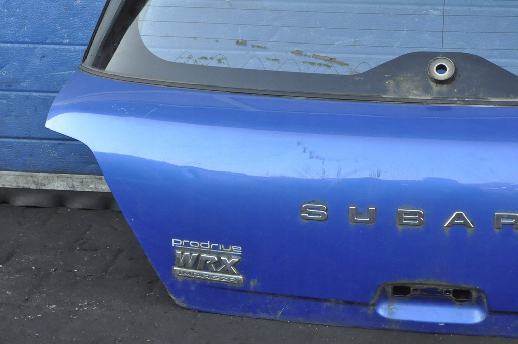 фото №2, Subaru impreza ii gd крышка багажника багажника задняя задняя