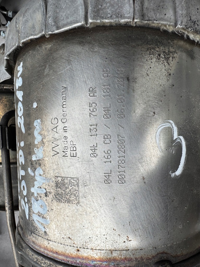 фото №8, Vw t-roc tiguan ii каталізатор dpf 04l131765ar 5q0131705aq