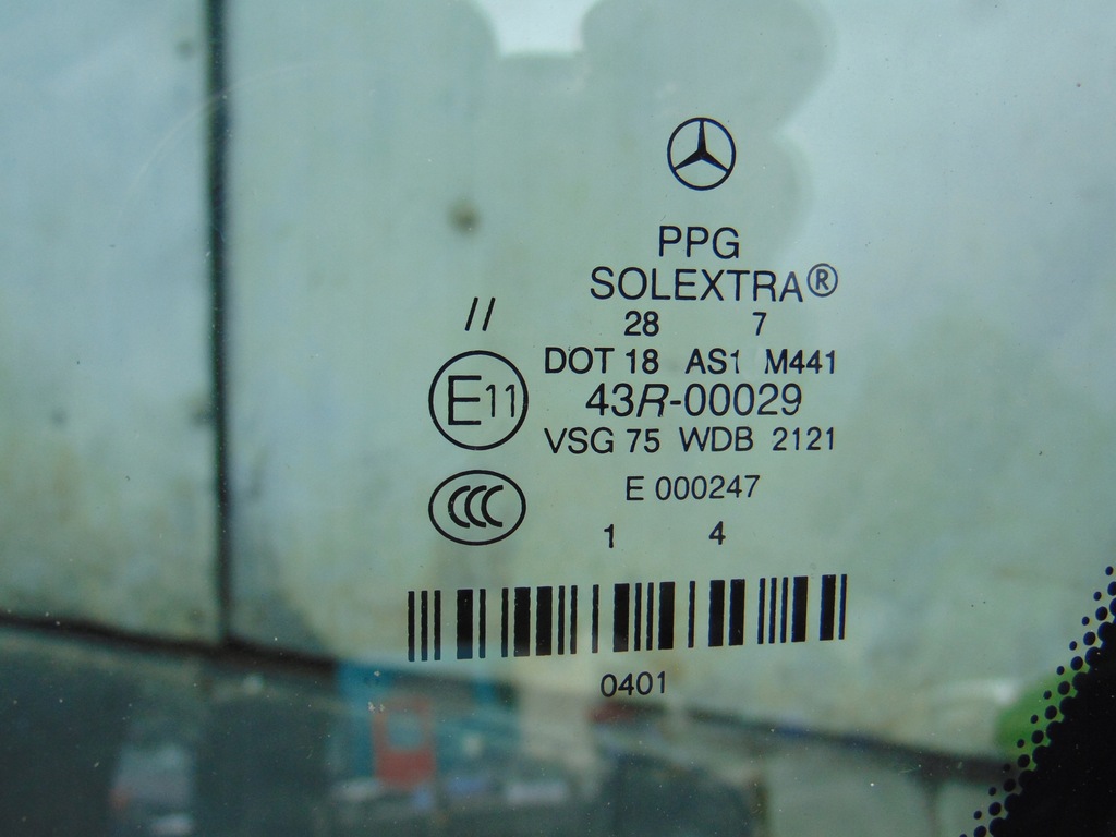 фото №3, Стекло передняя лобовое mercedes r w251 датчик eu