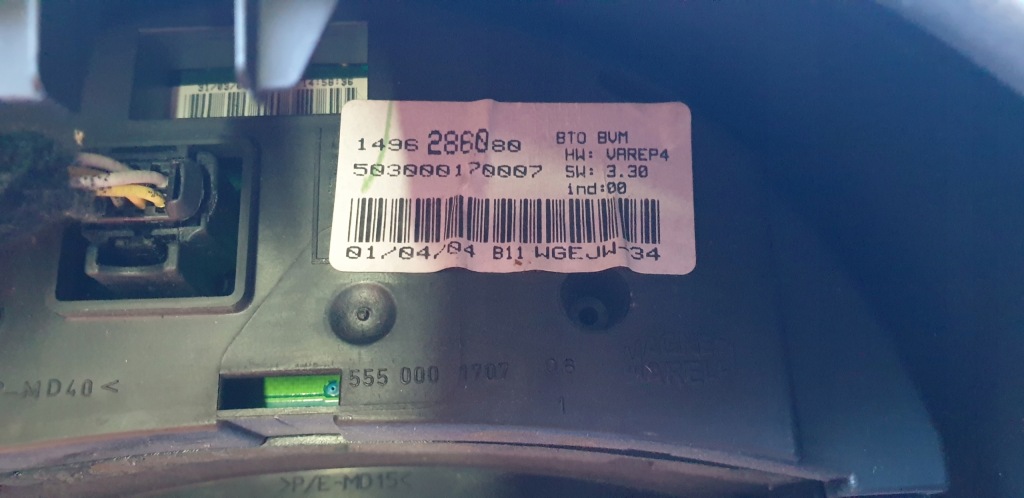 Citroen c8 peugeot 807 дисплей часы 1496286080 в Украине