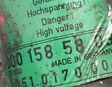 фото №5, Котушка запалювання mercedes w124 w126 w140 se sel sec