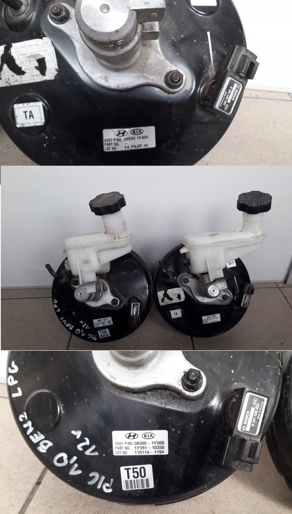 фото №1, Kia picanto ii 2011-2015 насос тормозная усилитель тормозов