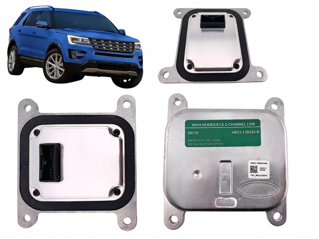 фото №1, Модуль блок керування ldm лампи full led ford explorer 2016-2019 hb53-13b626-ba
