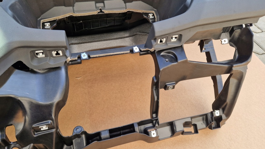 фото №9, Консоль панель приладів приладова vw tiguan lift 2021-2024 r jak nowa оригінал uk