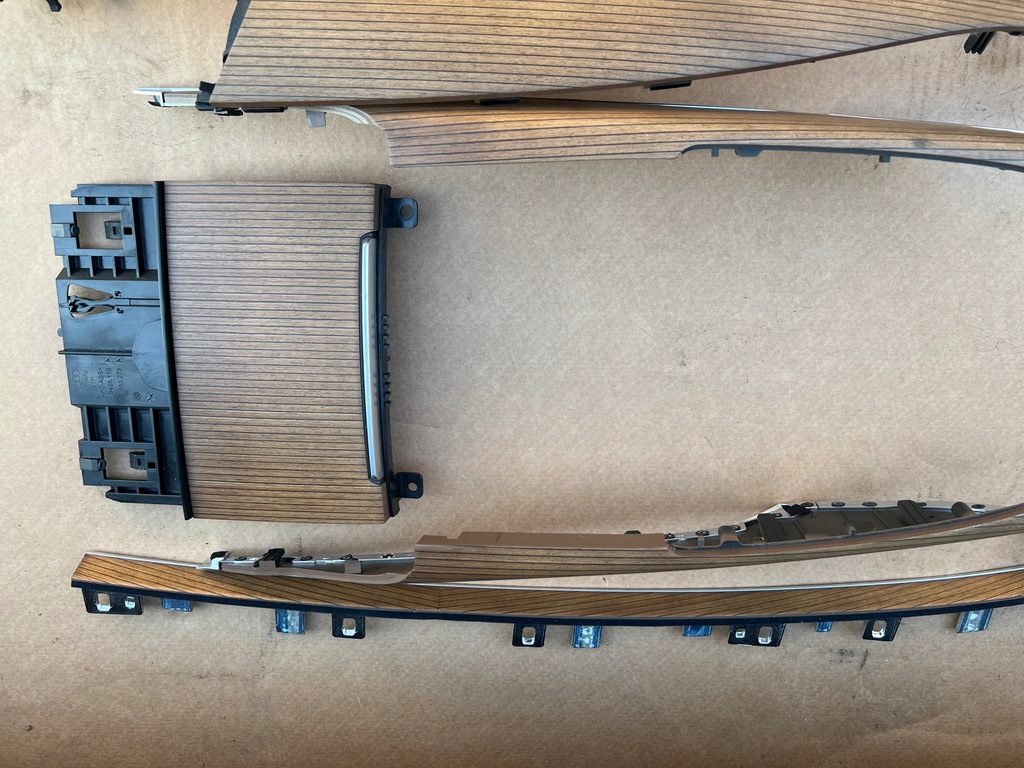 фото №9, Audi a7 c7 4g накладки декори декоративні nussbaum beaufort kb4 drewno jachtowe