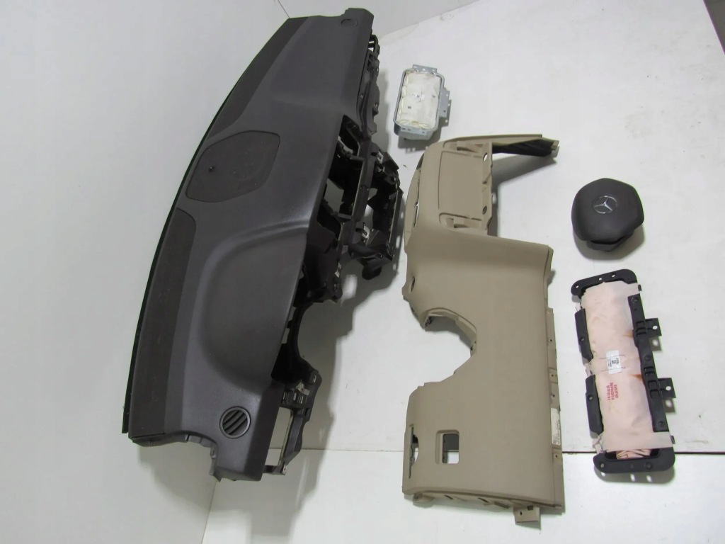 фото №9, Mercedes-benz ml w166 2013 панель приладів приладова комплектна подушка безпеки